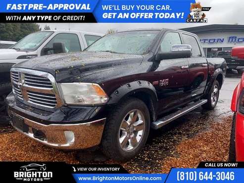 2013 Ram 1500 Big Horn4WD Horn 4 WD Horn-4-WD Crew Cab FOR ONLY for sale in Brighton, MI