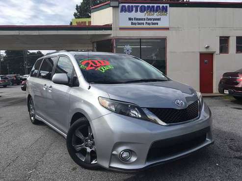 2011 TOYOTA SIENNA!!! $2000 DOWN!!! BUY HERE PAY HERE!!! 130K MILES!!! for sale in Norcross, GA