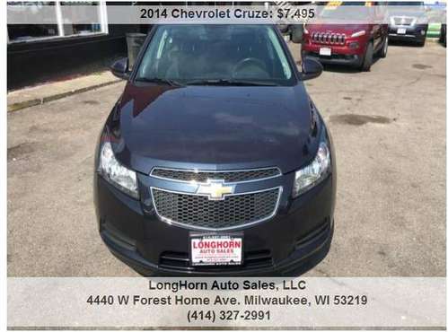 2014 CHEVROLET CRUZE for sale in milwaukee, WI