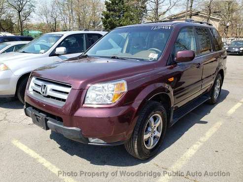 2007 Honda Pilot 4WD 4dr EX-L w/RES Maroon for sale in Woodbridge, District Of Columbia