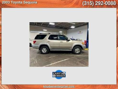 2003 Toyota Sequoia 4dr SR5 4WD - - by dealer for sale in Rome, NY