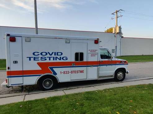 1990 Ford E-350 Road Rescue Ambulance for sale in Kenosha, WI