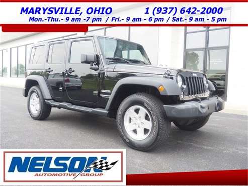 2015 Jeep Wrangler for sale in Marysville, OH