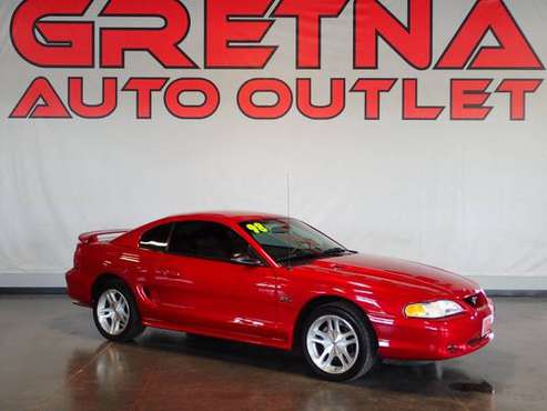 1998 Ford Mustang 5 SPEED GT COUPE 4.6 TRITON V8 ONLY 13,494 MILES!, R for sale in Gretna, KS