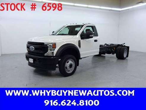 2020 Ford F550 ~ Cab Chassis ~ Only 48 Miles! - cars & trucks - by... for sale in Rocklin, OR