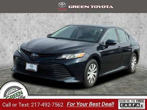 2020 Toyota Camry Hybrid LE sedan 0221 - - by dealer for sale in Springfield, IL