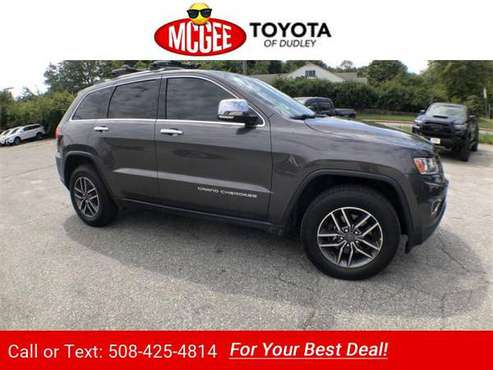 2014 Jeep Grand Cherokee Limited suv granite crystal metallic for sale in Dudley, MA