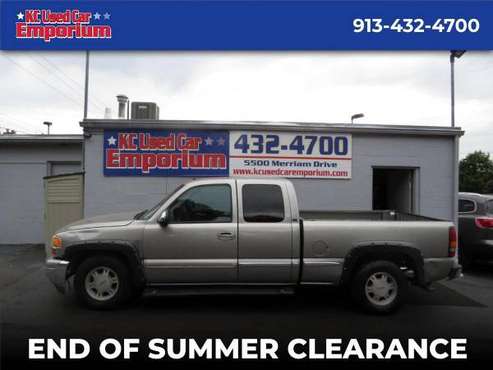 2001 GMC Sierra 1500 Ext Cab 143 5 WB SLE - 3 DAY SALE! - cars & for sale in Merriam, MO