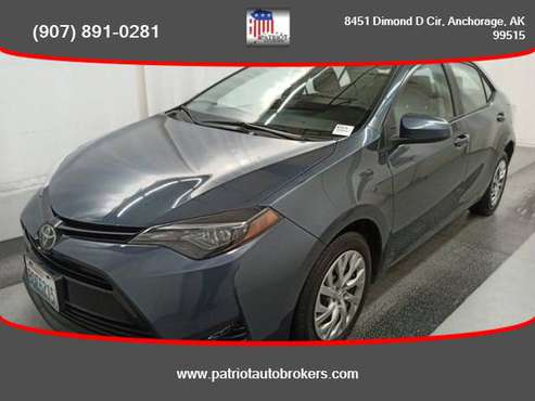 2018/Toyota/Corolla/FWD - PATRIOT AUTO BROKERS for sale in Anchorage, AK