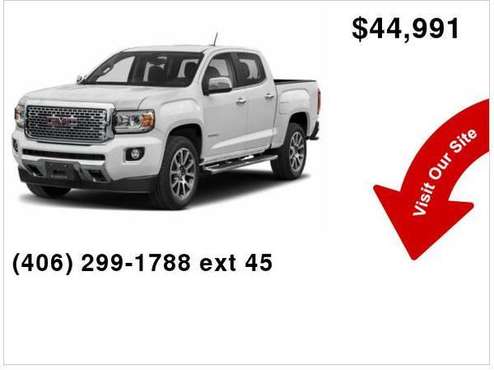 2019 GMC Canyon 4WD Denali - - by dealer - vehicle for sale in Helena, MT