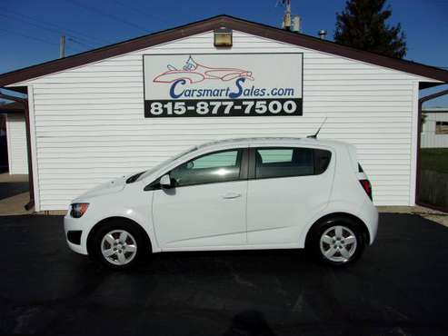 2014 Chevy Sonic 4DR LS HATCHBACK - save gas - LOW MILES - save gas... for sale in Loves Park, IL