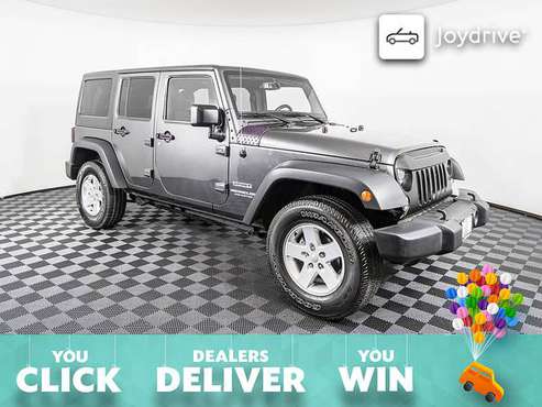 2017-Jeep-Wrangler Unlimited-Sport - - by dealer for sale in PUYALLUP, WA