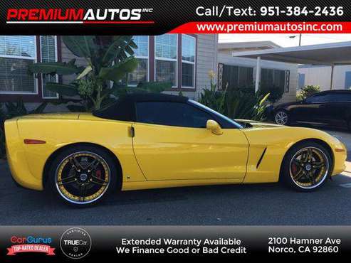 2006 Chevrolet Chevy Corvette Convertible 2D LOW MILES! CLEAN TITLE for sale in Norco, CA