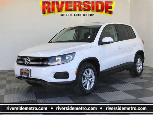 2012 *Volkswagen* *Tiguan* Candy White for sale in Riverside, CA
