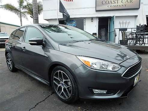 2015 FORD FOCUS HATCHBACK ONLY 49K MILES PREMIUM WHEELS BACK UP CAMERA for sale in GROVER BEACH, CA