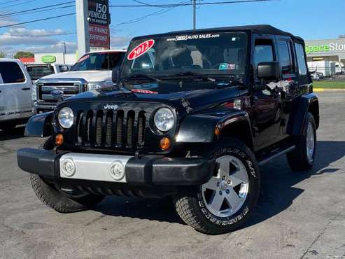 2012 Jeep Wrangler Unlimited Sahara 4x4 4dr SUV Accept Tax IDs, No... for sale in Morrisville, PA