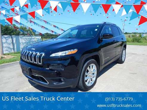 2017 *Jeep* *Cherokee* *Limited FWD* BLACK for sale in Oak Grove, MO