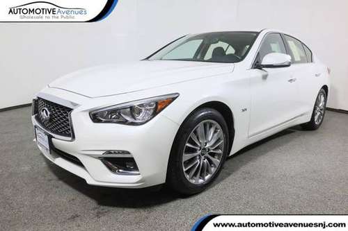 2020 INFINITI Q50, Majestic White - cars & trucks - by dealer -... for sale in Wall, NJ