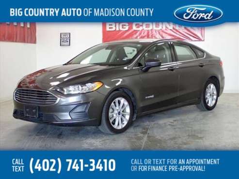 2019 Ford Fusion Hybrid SE FWD - - by dealer for sale in Madison, IA