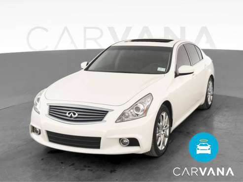 2013 INFINITI G G37 Sport Sedan 4D sedan White - FINANCE ONLINE -... for sale in Chicago, IL