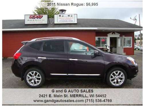 2011 Nissan Rogue S AWD 4dr Crossover 148038 Miles for sale in Merrill, WI