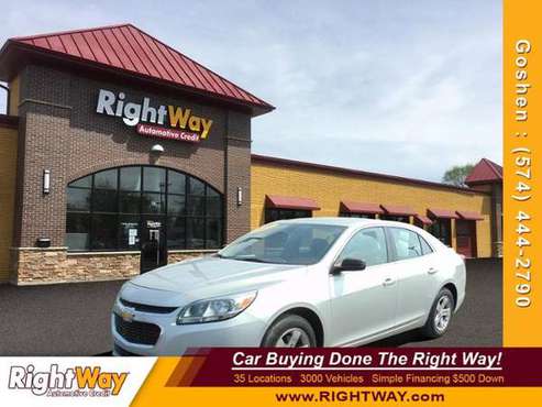 2016 Chevrolet Chevy Malibu Limited LS - cars & trucks - by dealer -... for sale in Goshen, IN