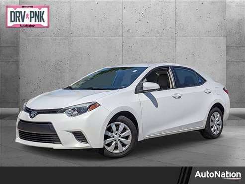2016 Toyota Corolla LE SKU: GC517808 Sedan - - by for sale in Fort Myers, FL