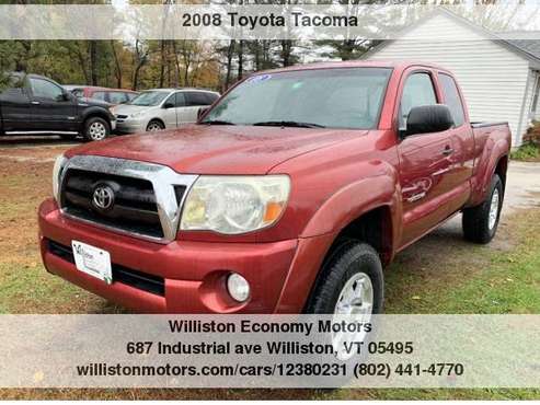 ►►2008 Toyota Tacoma Access Cab 6 Speed 4X4 New Frame for sale in Williston, VT