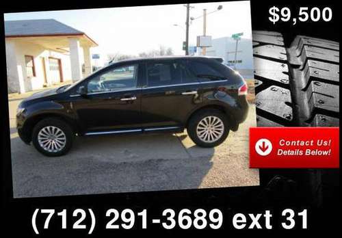 2013 Lincoln MKX AWD 4dr IN HOUSE FINANCING! - cars & trucks - by... for sale in Danbury, IA