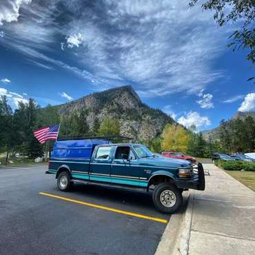 97 7 3L F350 Crew Cab Long Bed 4x4 for sale in Frisco, CO