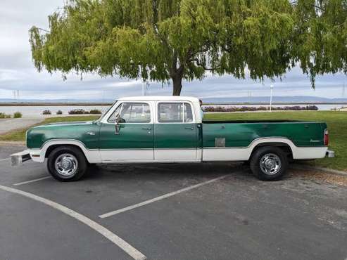 Rare 1972 Dodge D200 Crew Cab Truck - Pre-smog! - - by for sale in Castroville, CA