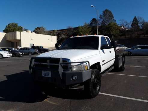 97 Dodge Ram 3500 Dually Flatbed for sale in Oroville, CA
