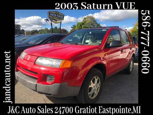 2003 Saturn VUE FWD V6 for sale in Eastpointe, MI