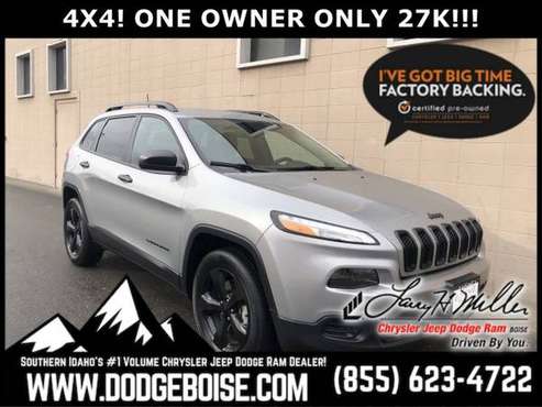 2017 Jeep Cherokee Sport Altitude 4x4 One Owner Only 27k!!! for sale in Boise, ID