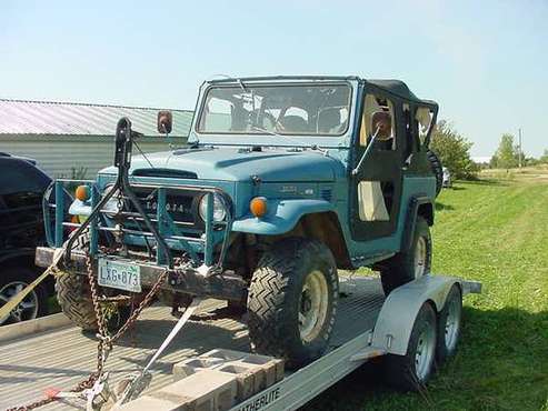 1967 modified Toyota landcruiser FJ 40 & 1962 SWB Land Rover - cars for sale in Shakopee, MN