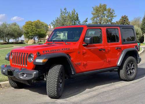 2018 Jeep Wrangler Unlimited 4D Rubicon Red - Fully Loaded - cars &... for sale in Represa, CA
