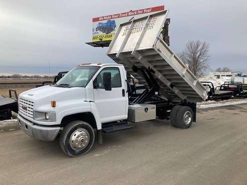 2005 GMC 5500 with New 12 Aluminum Dump Body & Hoist Package - cars for sale in Lake Crystal, MN