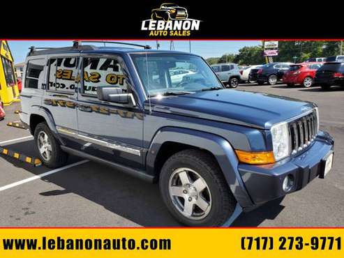 !!!2010 Jeep Commander Sport 4WD!!! Leather/NAV/Moonroof/Rear DVD/Tow for sale in Lebanon, PA