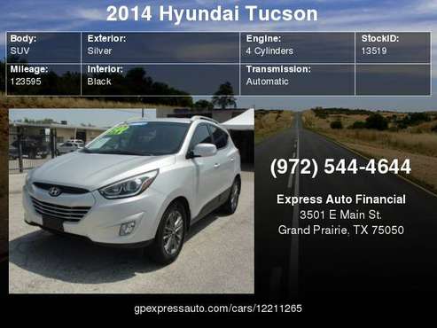 2014 Hyundai Tucson FWD 4dr Limited for sale in Grand Prairie, TX