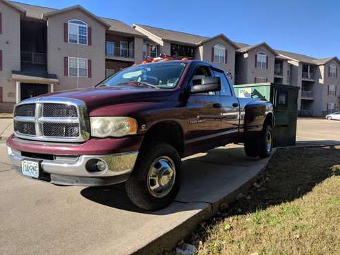 2003 6 speed Dodge 3500 4x4 1 Ton Dually Diesel Cummins 5.9L for sale in Arnold, MO