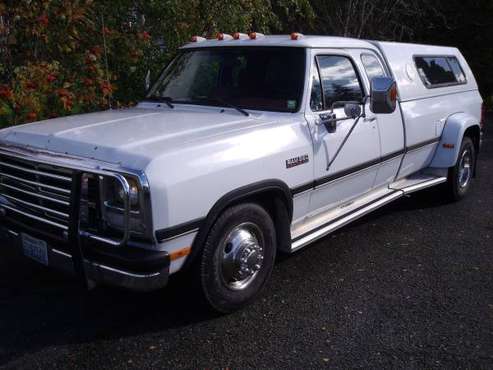 1993 Dodge 350 Club cab Cummins LOW miles for sale in Stanwood, WA