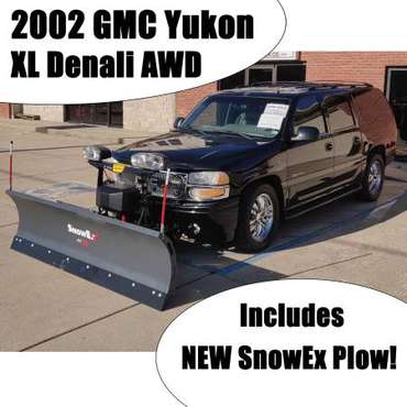 2002 GMC Yukon XL Denali AWD w/ NEW Snow Plow! for sale in De Soto, IL