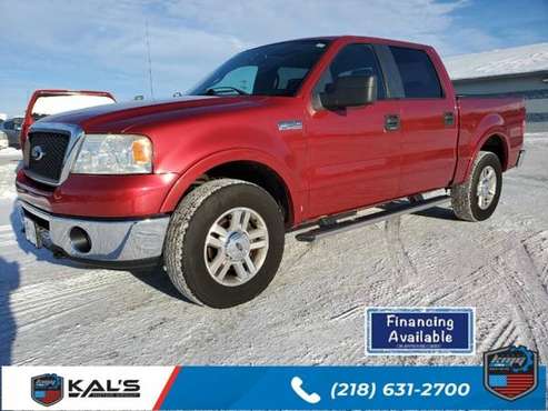 2007 Ford F-150 Lariat 4dr SuperCrew 4x4 Styleside 6 5 ft SB - cars for sale in Wadena, MN