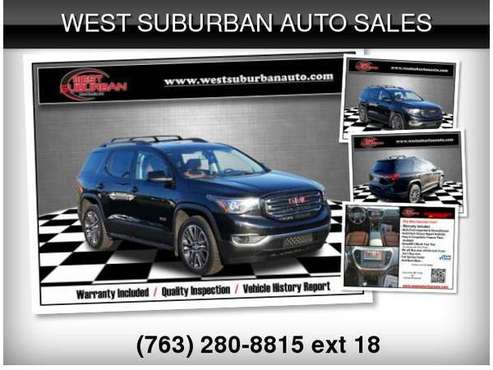 2019 GMC Acadia SLT-1 - - by dealer - vehicle for sale in Buffalo, MN
