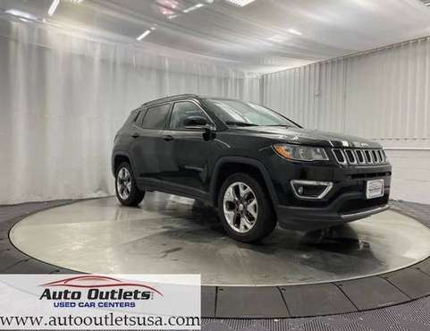 2019 Jeep Compass Limited 4WD 22, 640 Miles Heated Seats Remote Start for sale in Wolcott, NY