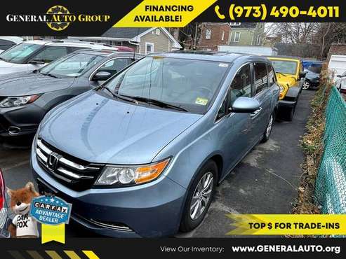 2014 Honda Odyssey EX L w/NaviMini Van FOR ONLY 383/mo! - cars & for sale in Irvington, NJ