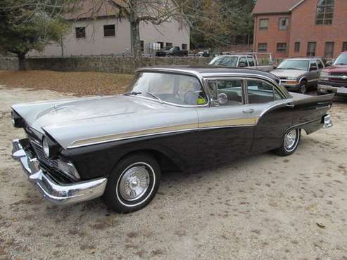 1957 Ford Fairlane 500, southern, rust free beauty for sale in Milford, MA