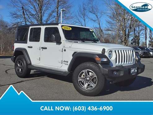 2021 Jeep Wrangler Unlimited Sport for sale in NH