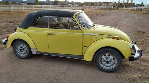 1979 Volkswagen Super Beetle Convertible for sale in Paulden, AZ