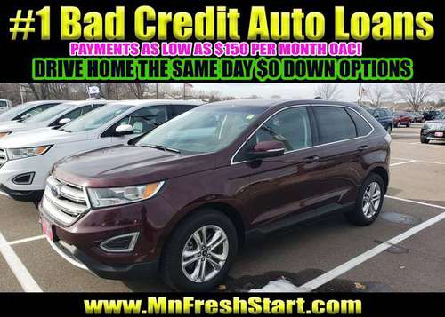 💯 2018 FORD EDGE 💯 BAD CREDIT NO CREDIT OK 0-$500 DOWN oac! - cars &... for sale in Austin, MN